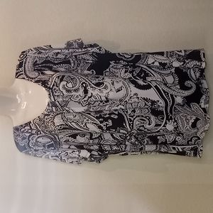 Liz Claiborne Woman Paisley Print Blouse-4X